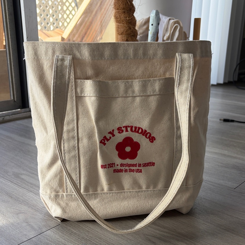 Ply Studios Sturdy Canvas Tote
